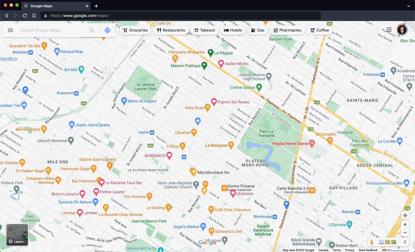 Brunch plans screen
