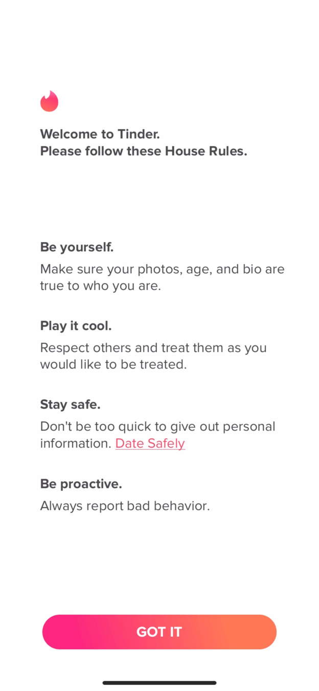 House rules screen